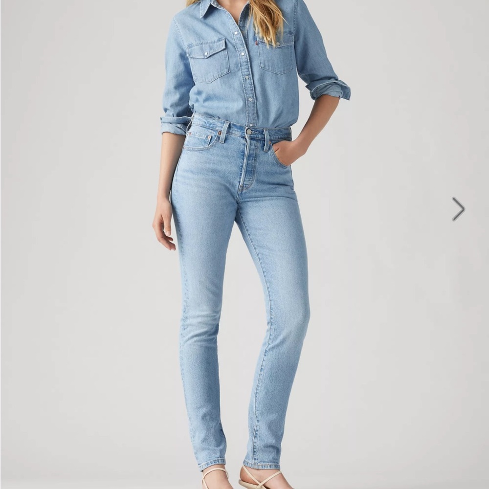 Levi's Blue Skinny Jeans Classic Fit